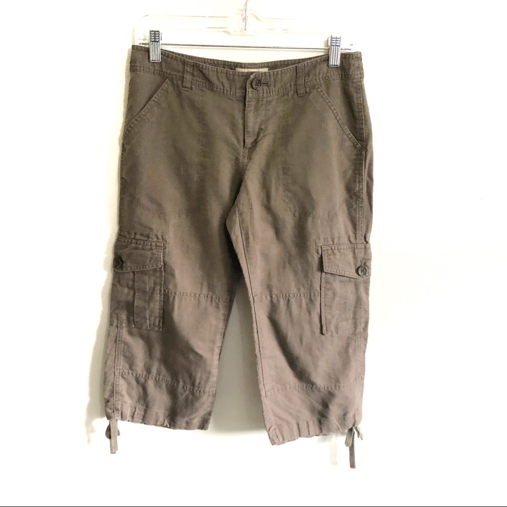 Banana Republic Martin Fit cargo cropped pants
